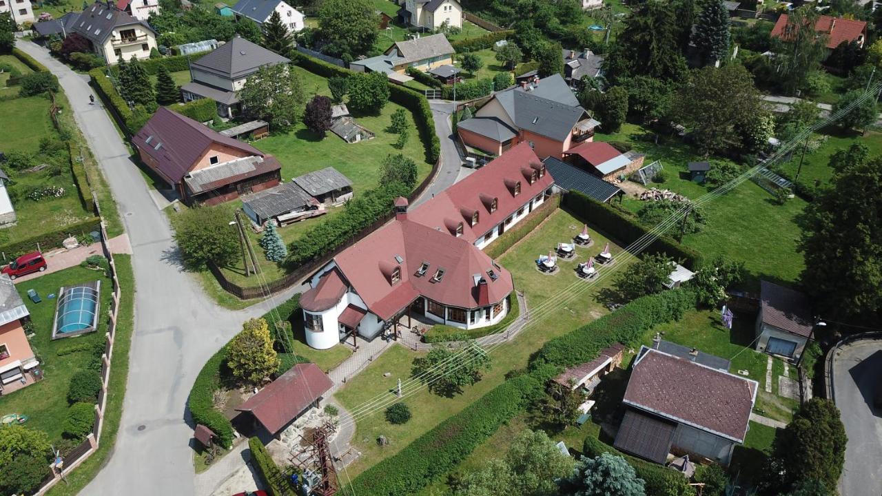 Penzion Terasa, Bed & Breakfast Velké Losiny Zewnętrze zdjęcie